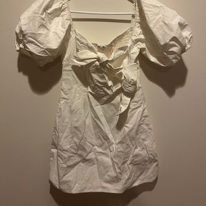 Revolve Dress More to Come Amora Mini Dress White